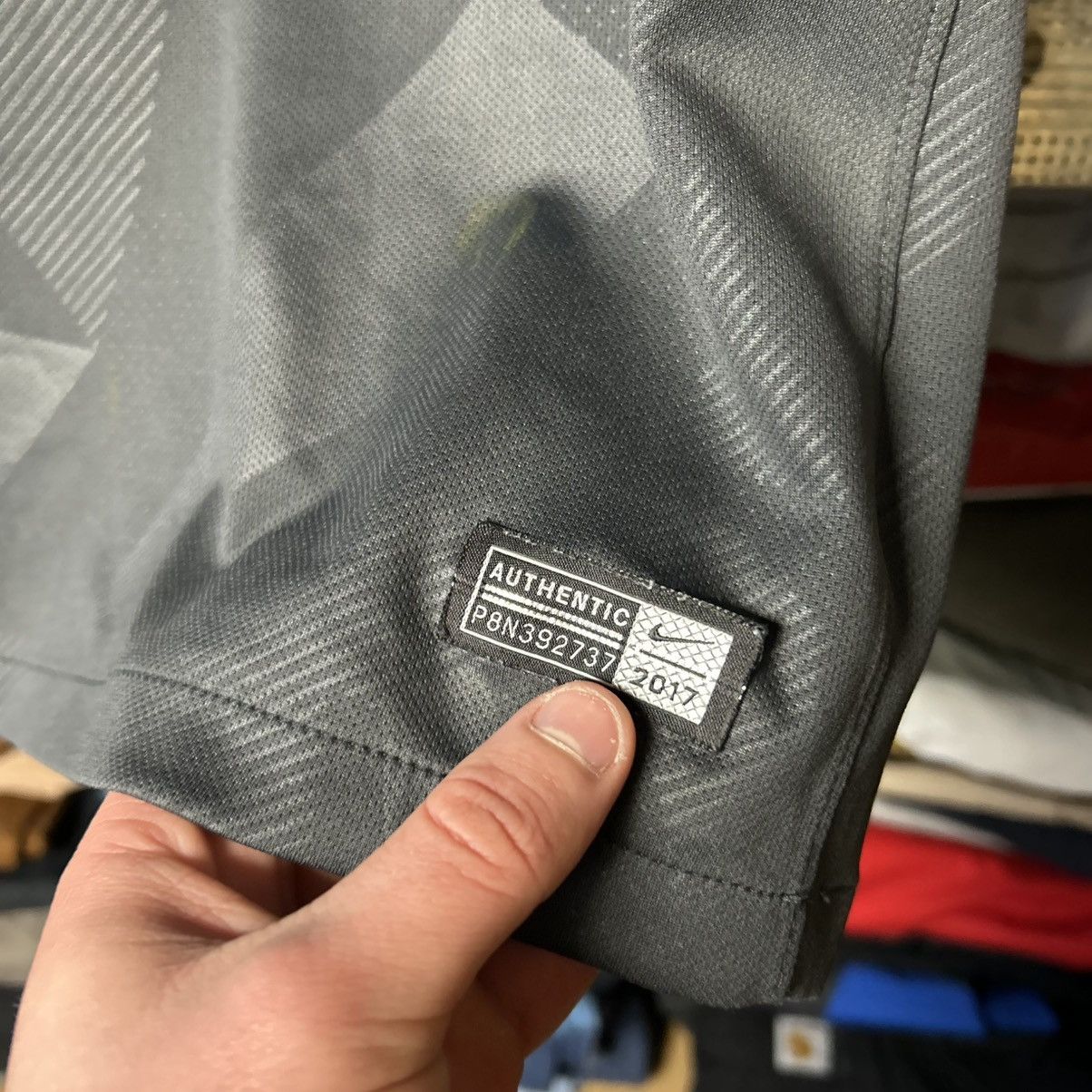 Nike Nike FC Chelsea 2017 Courtois player 17 home soccer jersey Size US S / EU 44-46 / 1 - 6 Thumbnail