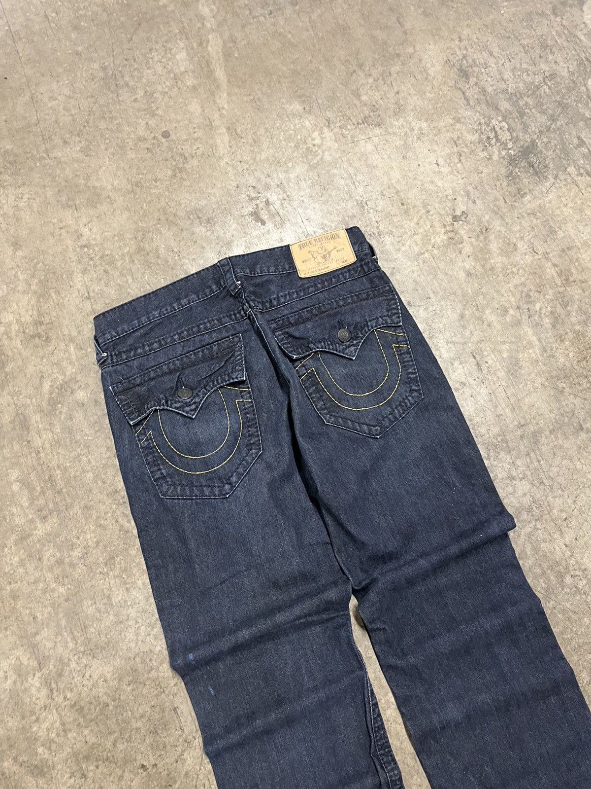 True Religion × Vintage True religion y2k baggy fit denim skater hype streetwear Size US 34 / EU 50 - 4 Thumbnail