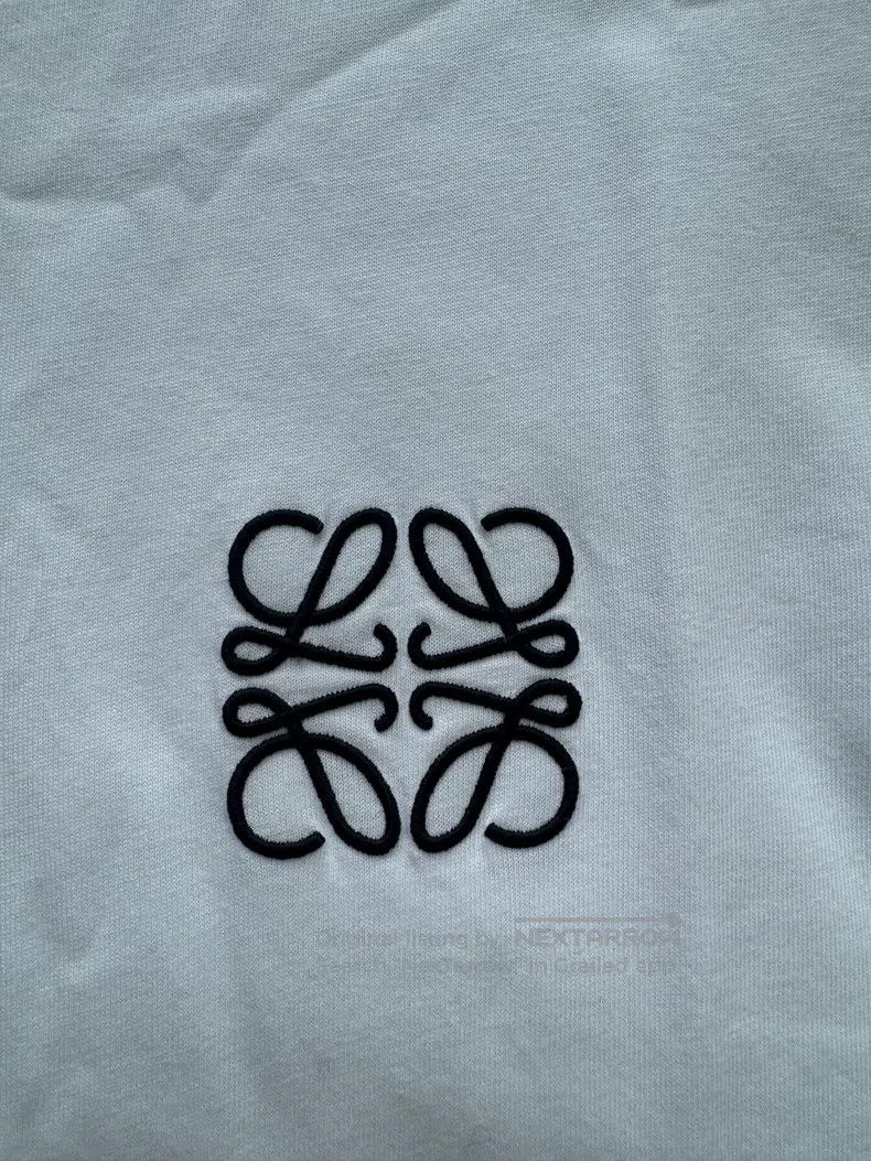 Loewe Loewe White embroidered logo short-sleeve Size XS / US 0-2 / IT 36-38 - 4 Thumbnail