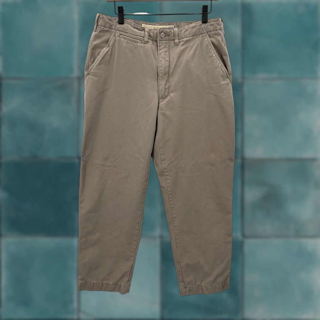 Vintage Cabela's Pants Mens 34x30 Khaki Flannel Lined Chore Casual Workwear Beig e 100% Cotton Straight Leg Pockets Zipper Button Front Mens Size US 34 / EU 50 - 1 Thumbnail
