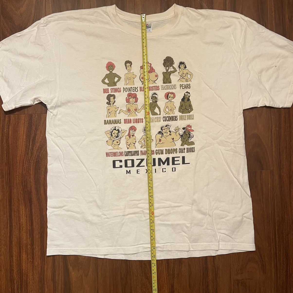 Vintage Vintage Cozumel Mexico Breast Boob Sex Nude Humor shirt XXL Size US XXL / EU 58 / 5 - 2 Thumbnail