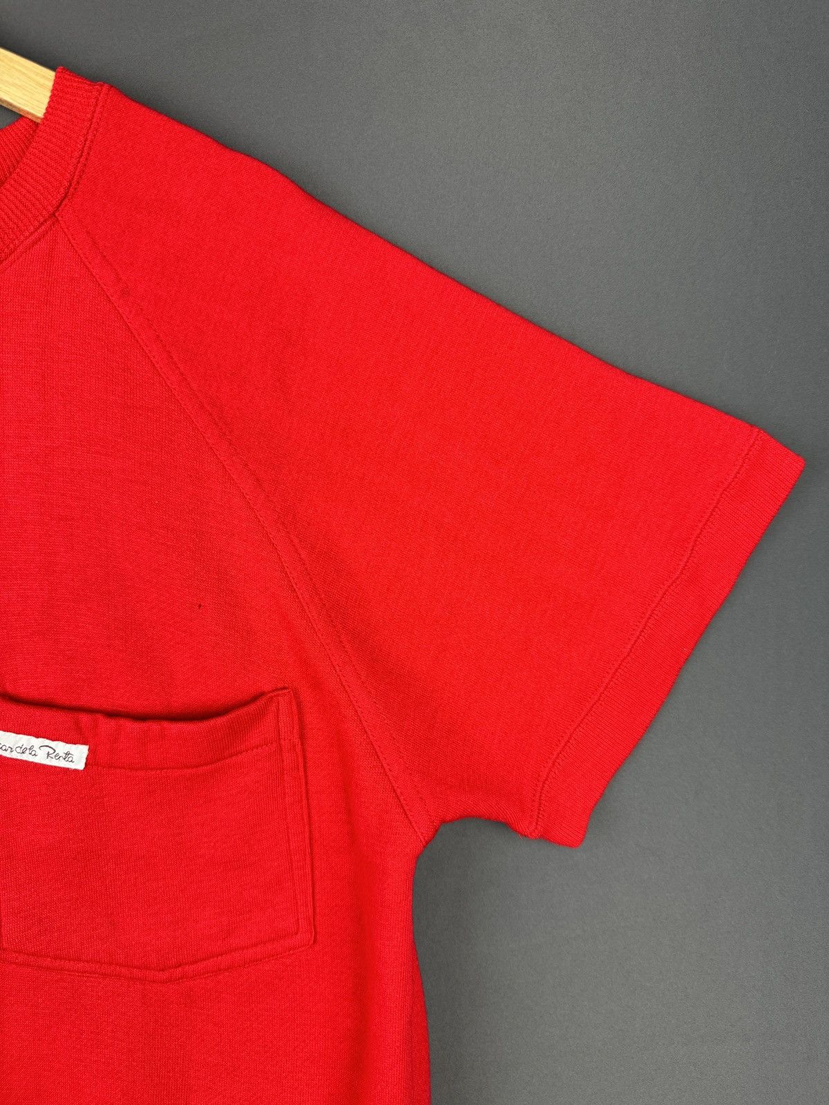 Designer Vintage Oscar Dela Renta Red Shirt Size Small Size S / US 4 / IT 40 - 8 Thumbnail