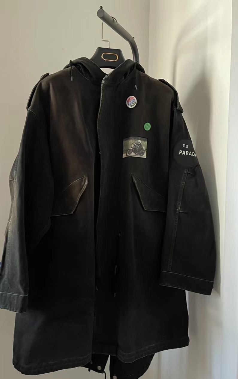 Raf Simons Raf simons 21ss locomotive medal washed to make