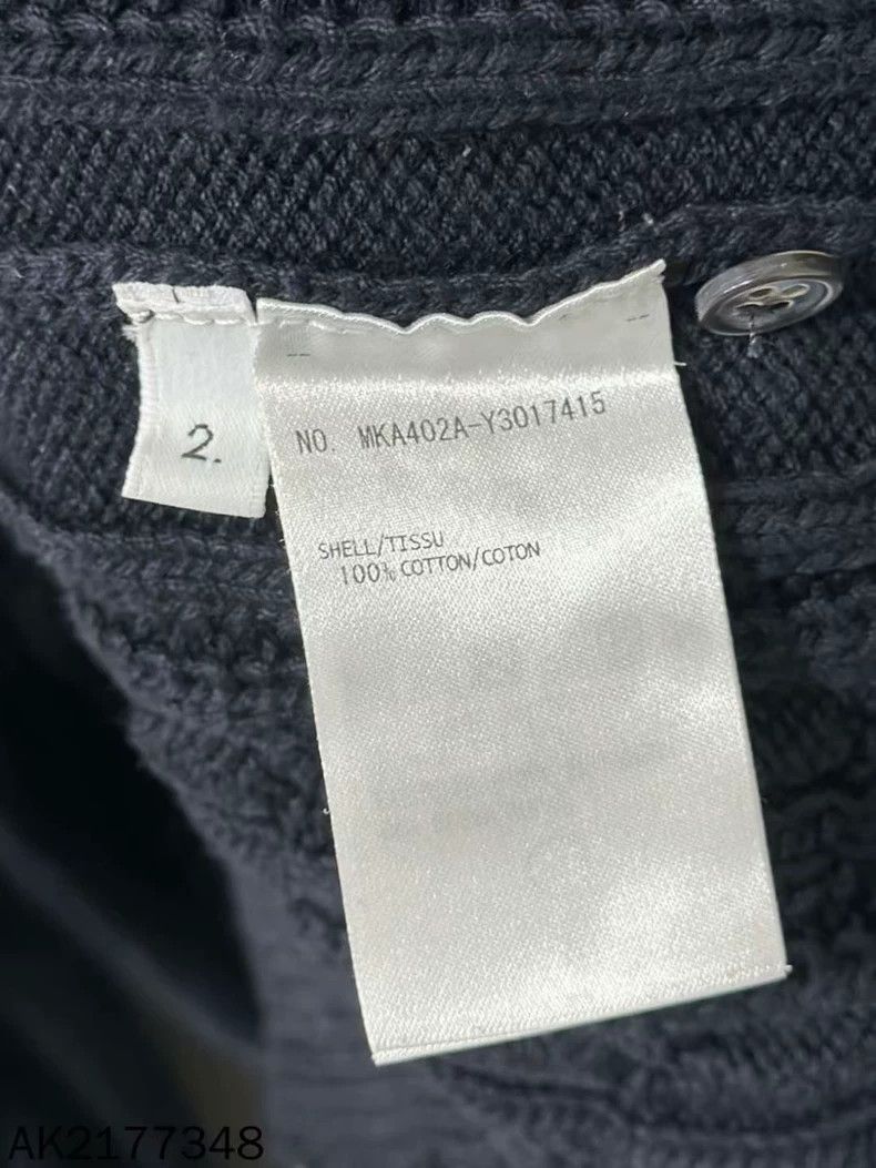 Thom Browne Thom Browne Dark knitted sweater Size US M / EU 48-50 / 2 - 4 Thumbnail