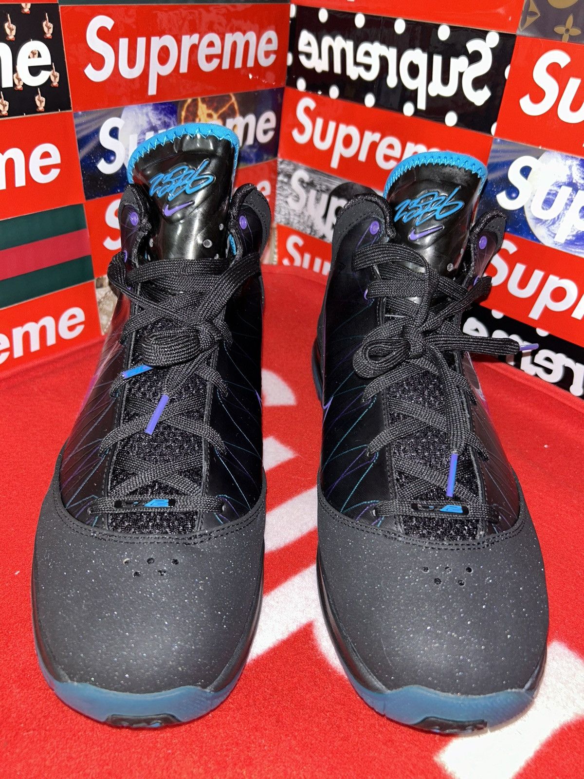 Nike Nike LeBron 7 PS P.S. Summit Lake Hornets 407639-001 13 NEW Size US 13 / EU 46 - 2 Thumbnail