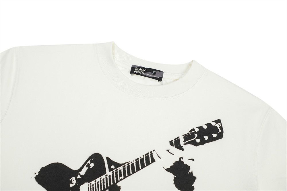 Japanese Brand × Vintage Hip-hop rock guitar pattern short-sleeved T-shirt Size US M / EU 48-50 / 2 - 3 Thumbnail