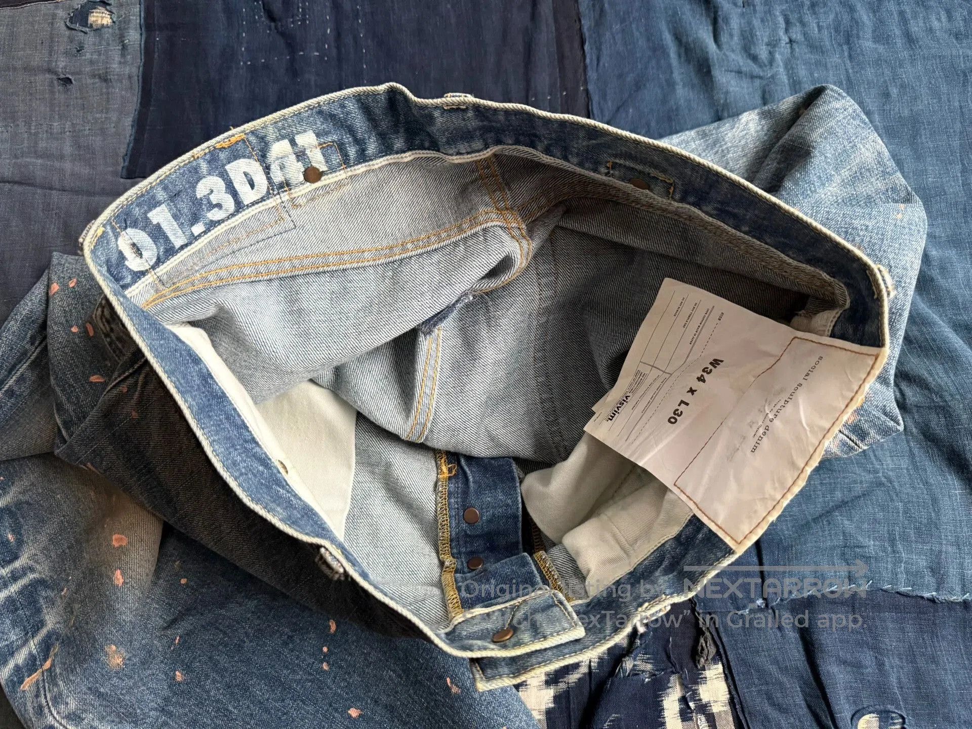 Visvim visvim 24aw social sculpture wide jeans. Size US 34 / EU 50 - 8 Thumbnail