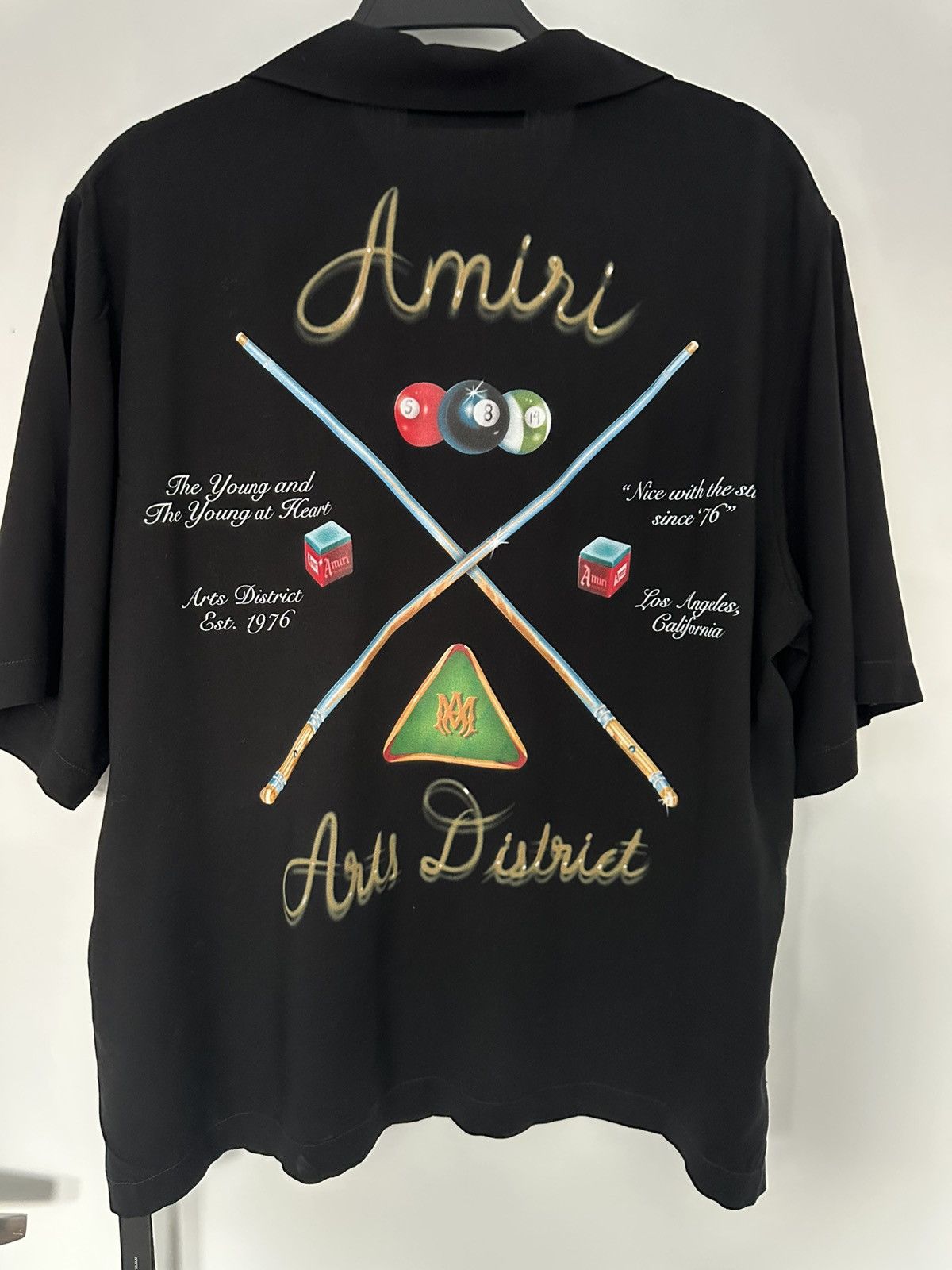 Amiri Amiri Pool Cue Bowling shirt Size US M / EU 48-50 / 2 - 8 Thumbnail