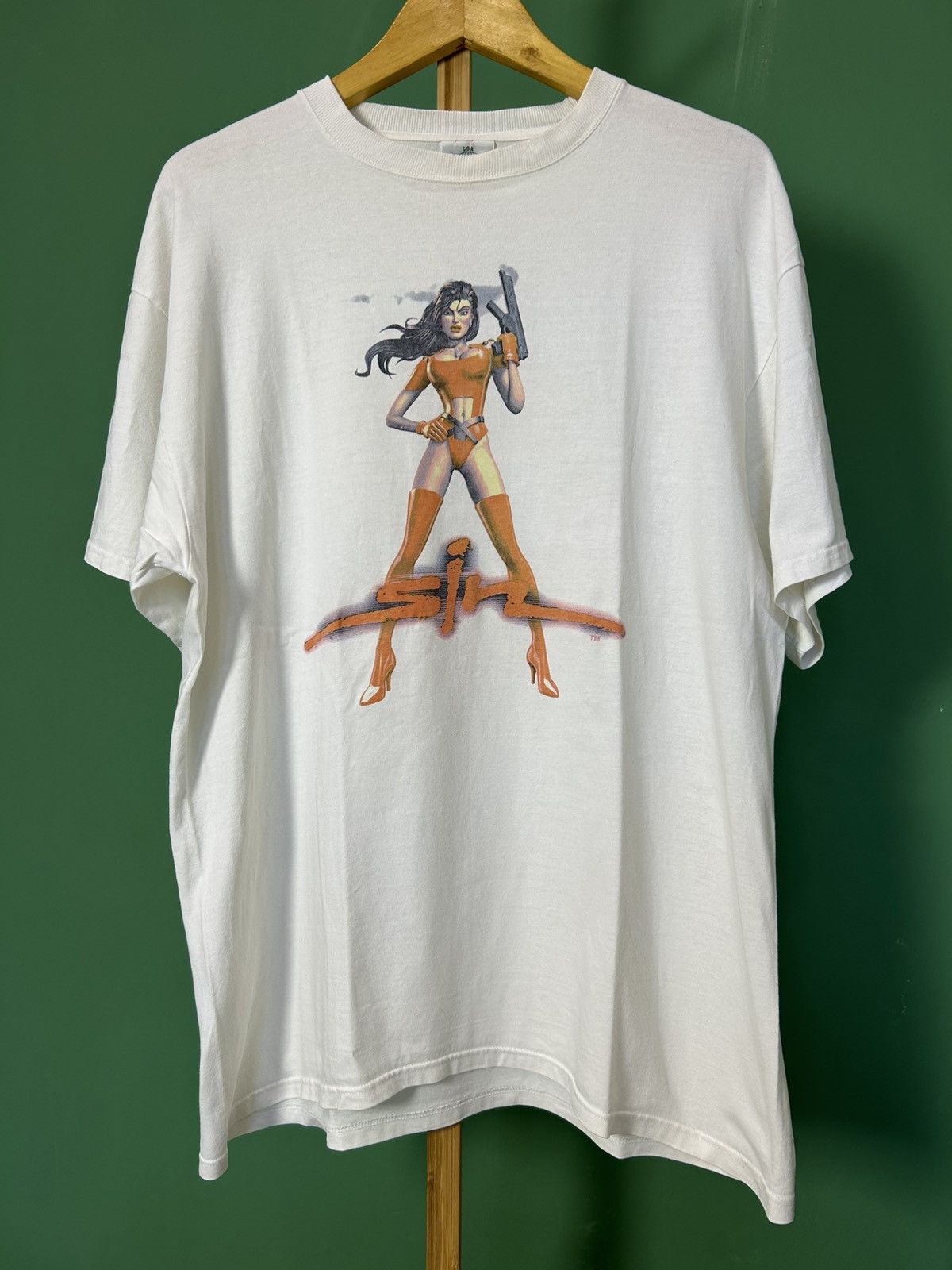 Vintage VERY RARE! Sin Gold Game 1998 Vintage Promo Tee Size US XL / EU 56 / 4 - 1 Thumbnail