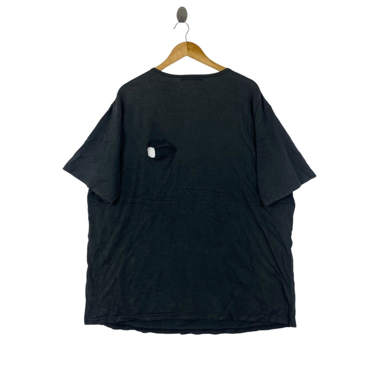 Japanese Brand Yaponstee Distressed Japanese Grunge Punk Statement Tee XXL Size XXL / US 16-18 / IT 52-54 - 2 Thumbnail