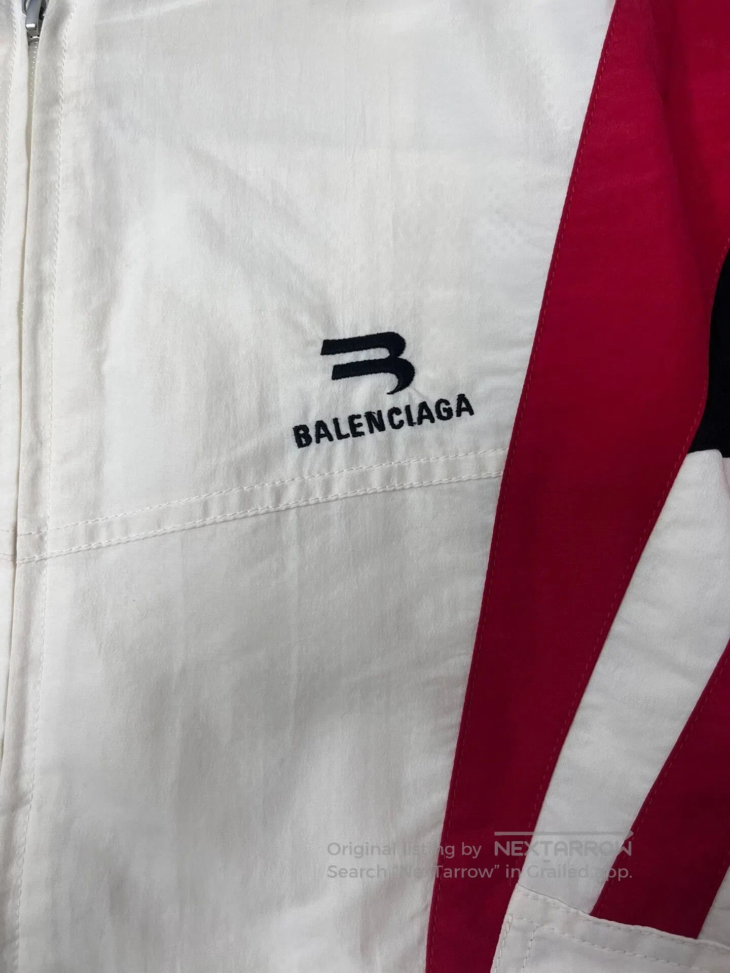Balenciaga Balenciaga Color Block Zip Jacket. Size XS / US 0-2 / IT 36-38 - 3 Thumbnail