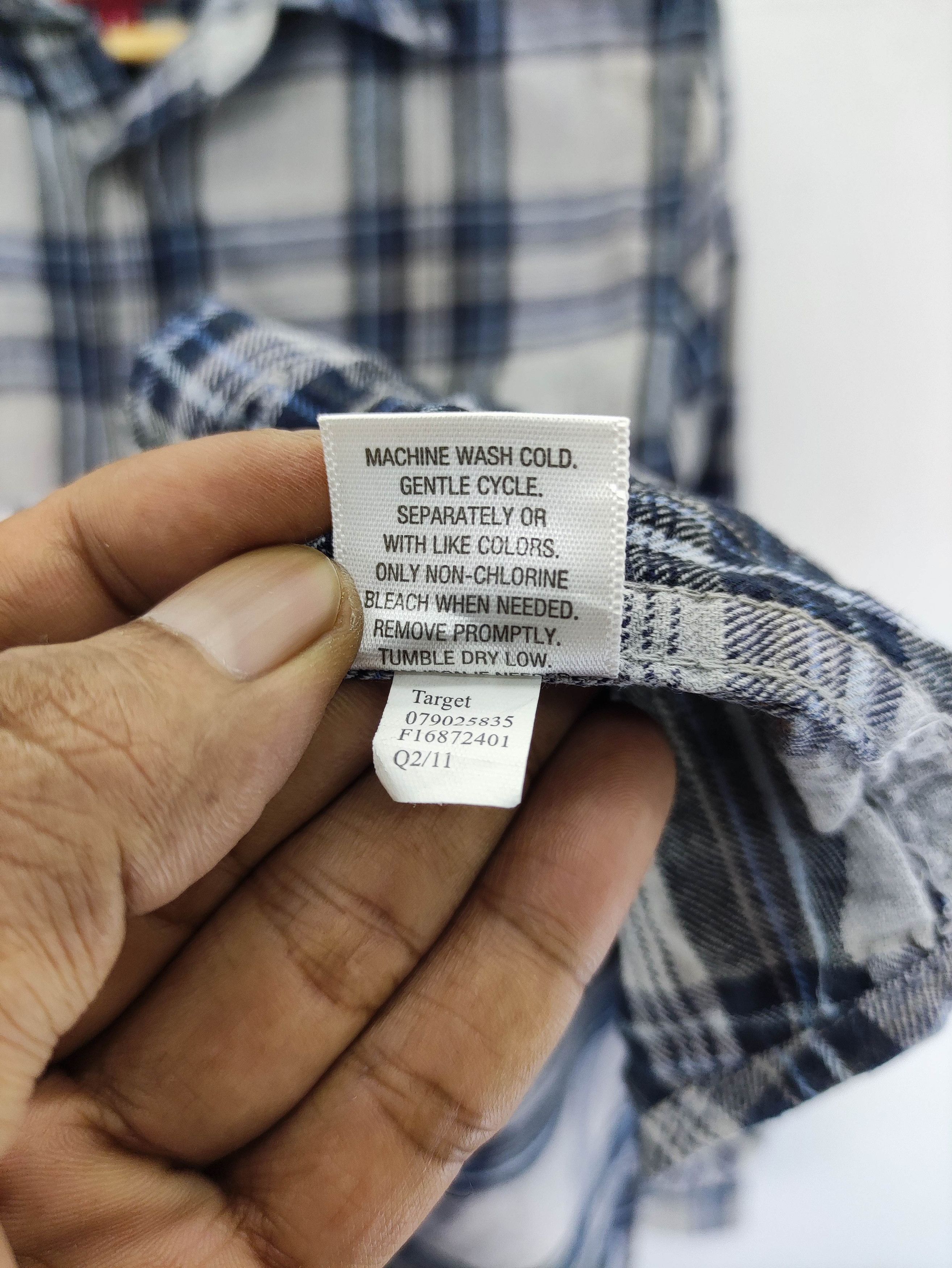 Merona Vintage Merona Flannel Shirt Button Up Size US M / EU 48-50 / 2 - 4 Thumbnail