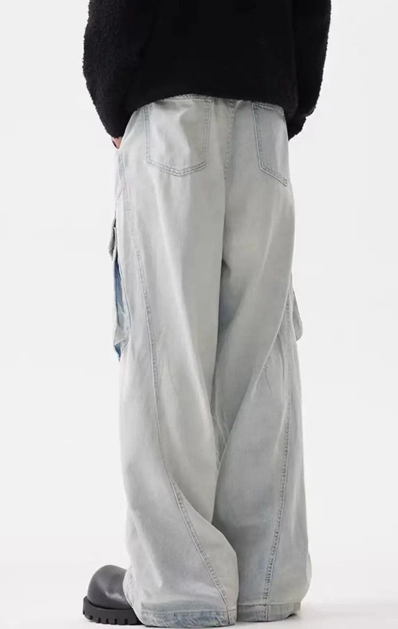 Designer × Japanese Brand Vintage Hip Hop Punk Loose Casual Pants Size US 33 - 4 Thumbnail
