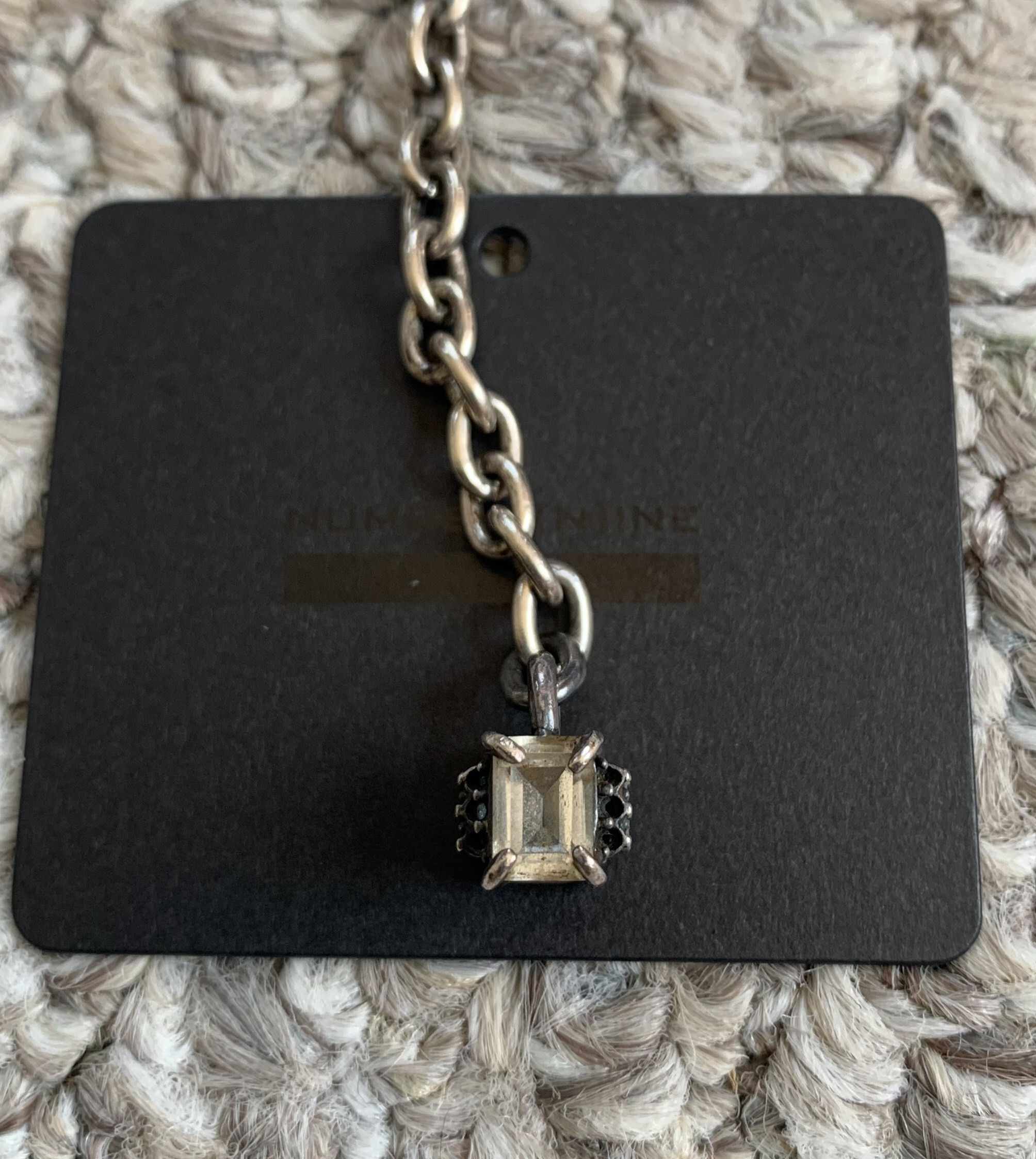 Jam Home Made × Number (N)ine SS02 Number (N)ine Sterling Silver Lock Bracelet Size ONE SIZE - 6 Thumbnail