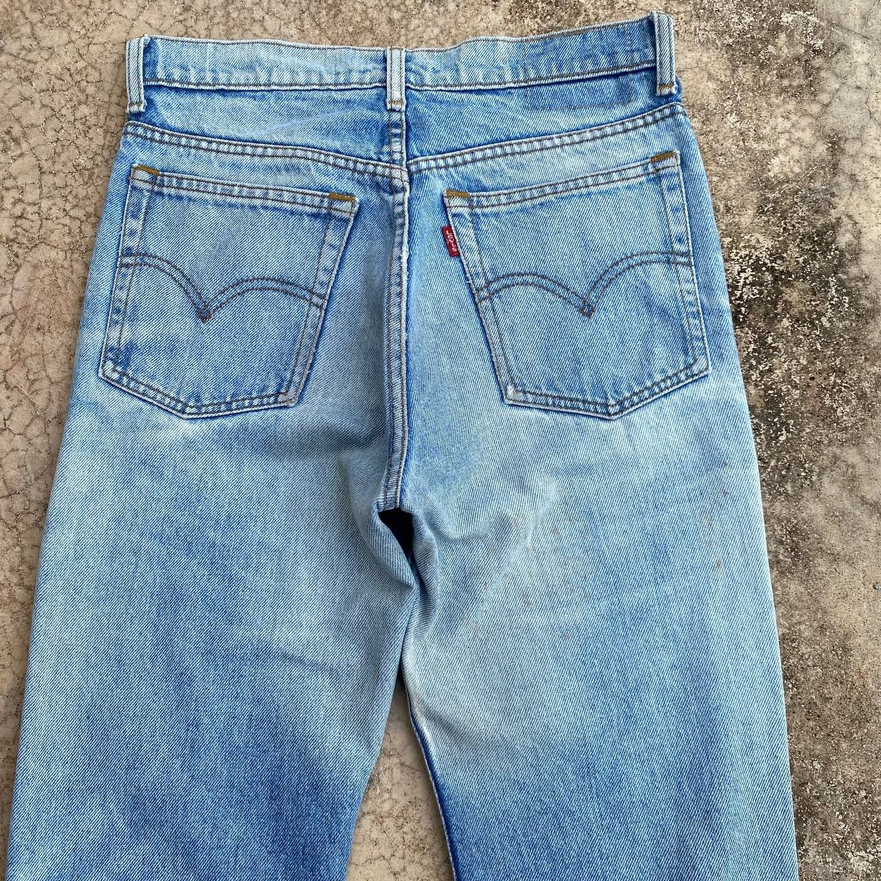 Levi's × Vintage VINTAGE LEVIS 1990S STONEWASH DENIM BJ07-11 Size US 28 / EU 44 - 3 Thumbnail