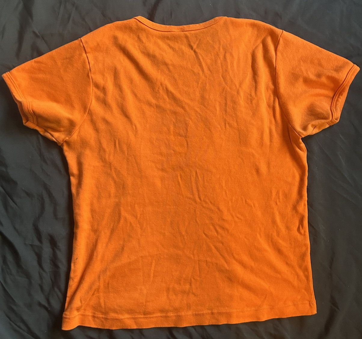 Sp5der Sp5der SP5 Baby Tee Orange - FW23 Size L / US 10 / IT 46 - 3 Thumbnail
