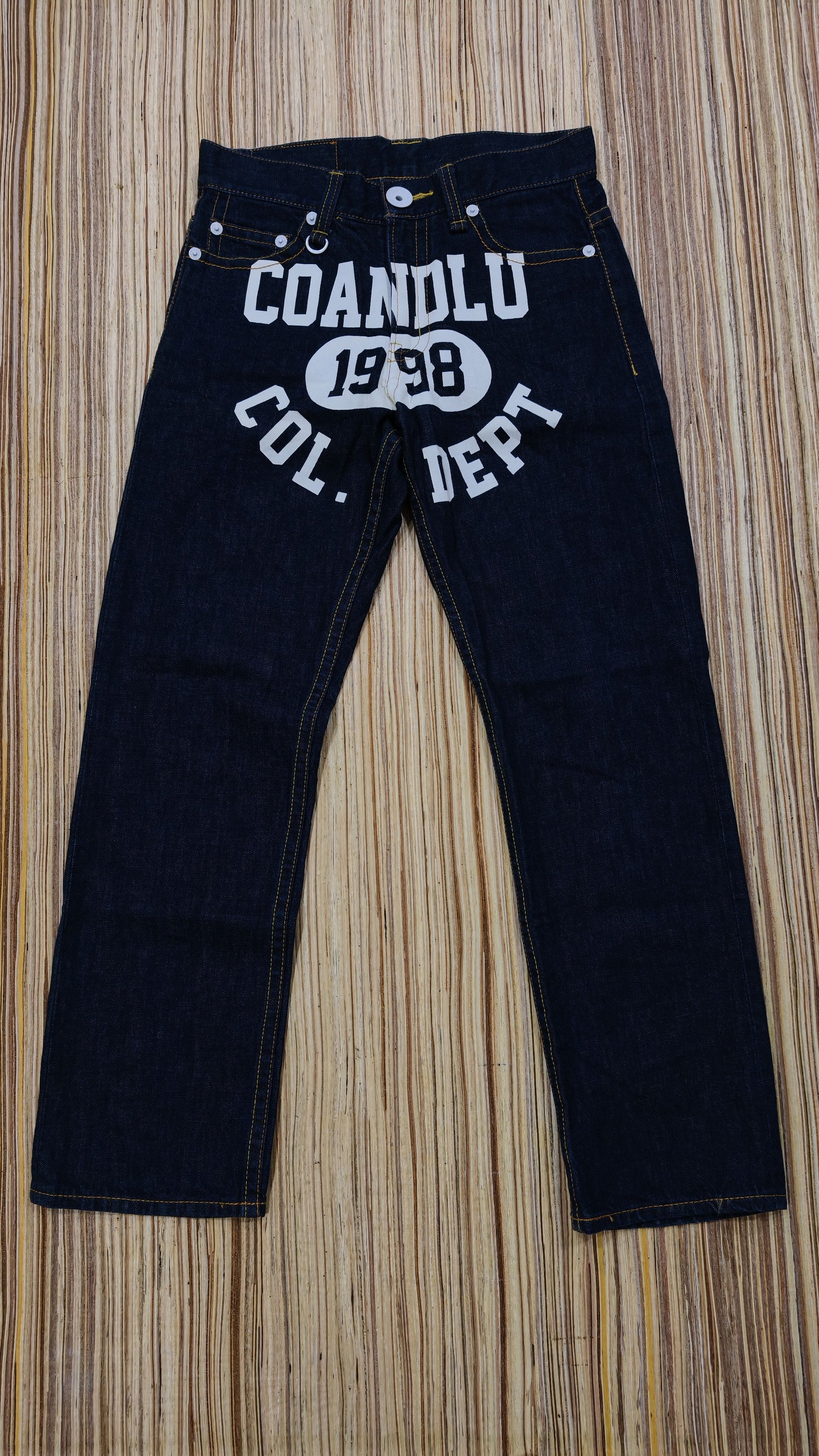Japanese Brand Japanese Co&Lu Big Logo Denim Jeans Size US 30 / EU 46 - 1 Thumbnail