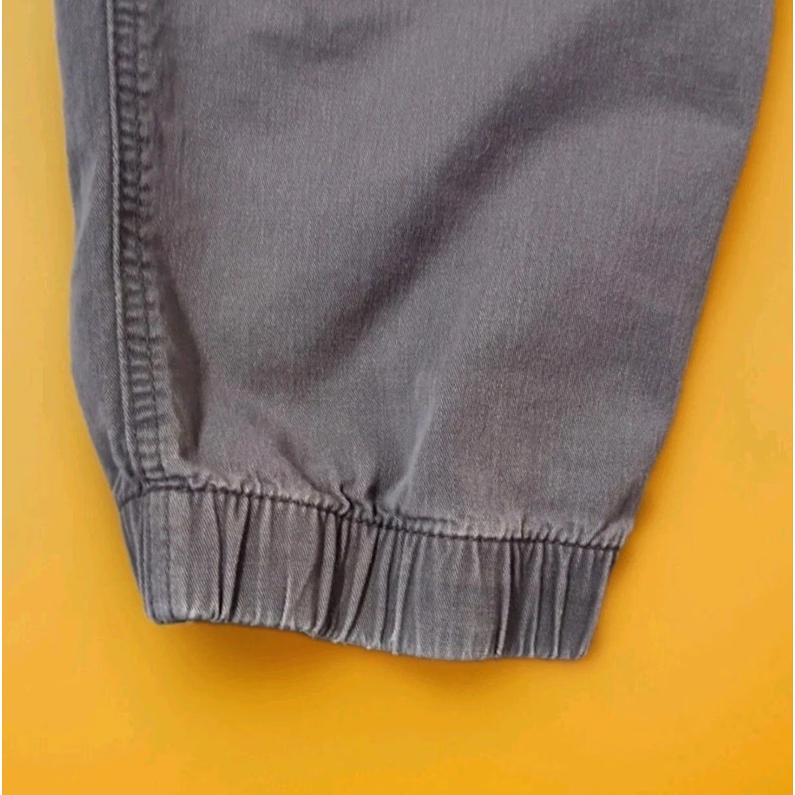 H&M VINTAGE L.O.G.G. Pants Men Medium M Drawstring Slim Fit Cuffed Taper Gray Size US 33 - 2 Thumbnail