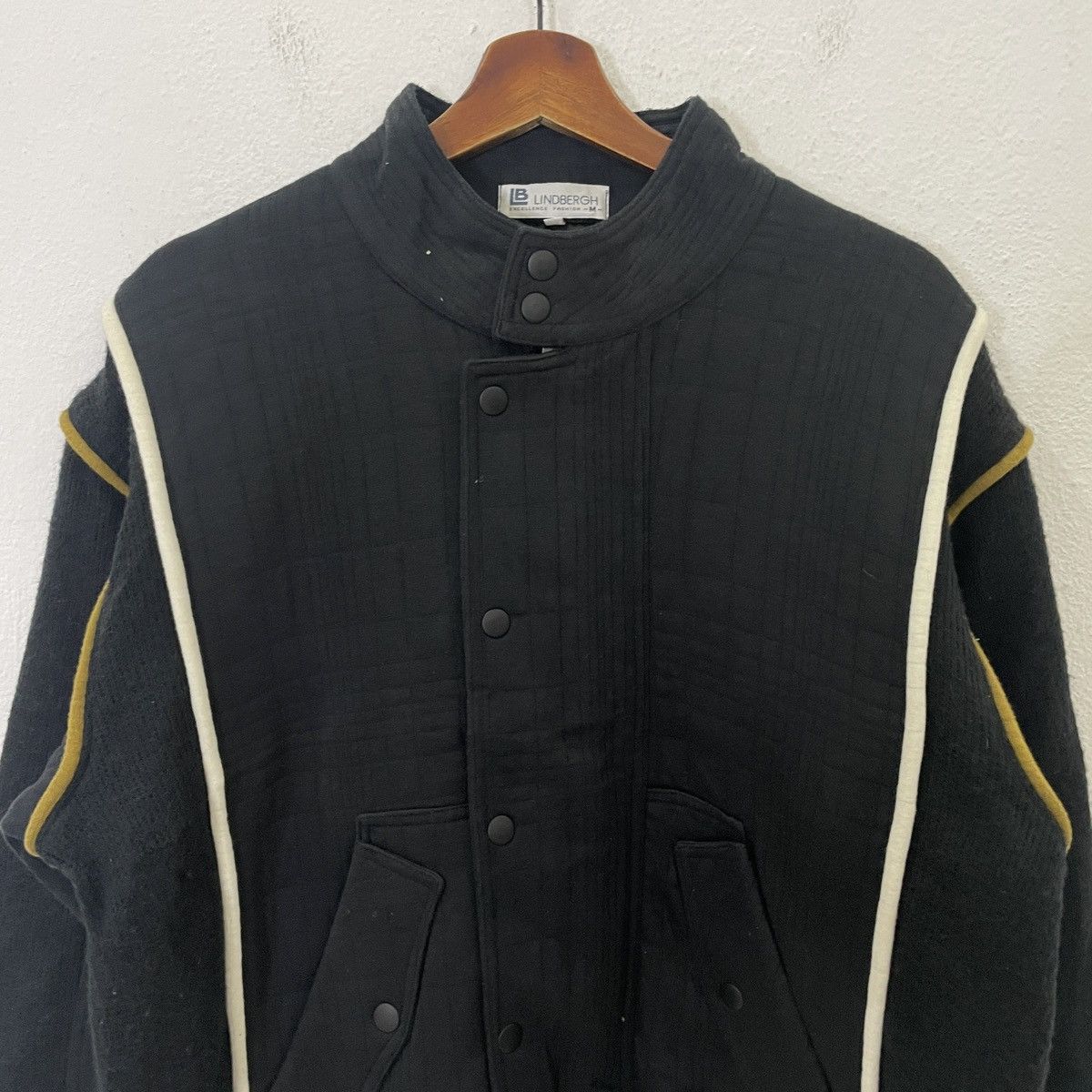 Lindbergh × Vintage Vintage Lindbergh Button Zipper Ups Jacket Size US L / EU 52-54 / 3 - 4 Thumbnail
