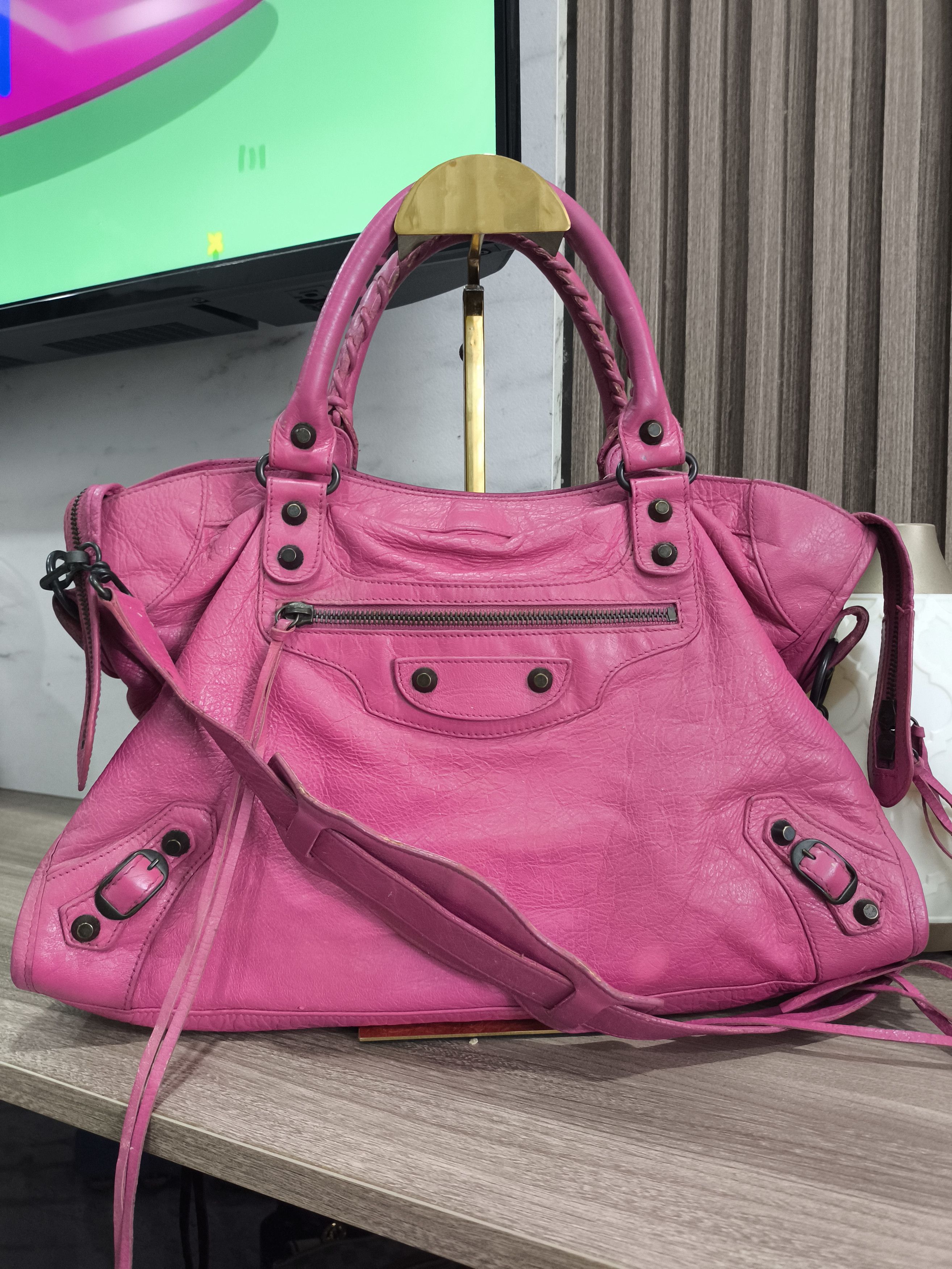 Balenciaga Pink City bag | Grailed