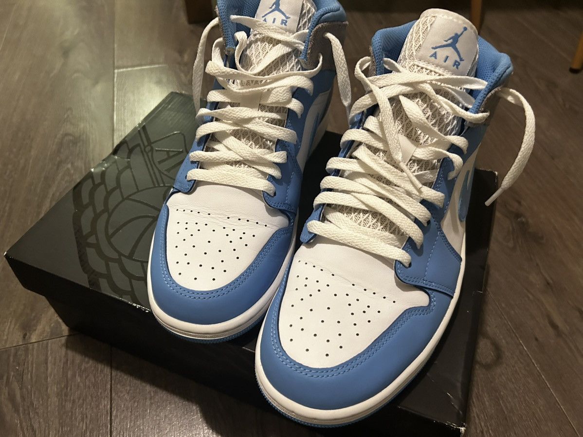 Nike Jordan 1 Mid SE’ University Blue Size US 9 / EU 42 - 4 Thumbnail