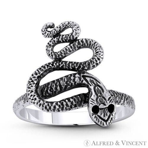 Other Snake Spirit Serpentine Charm Boho Ring Size 6 Size ONE SIZE - 1 Preview