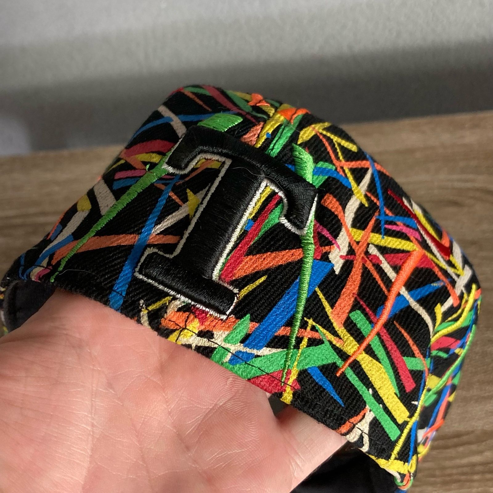 City Hunter City Hunter Men's Fitted Baseball Cap Multicolor Hat Retro Size ONE SIZE - 6 Thumbnail