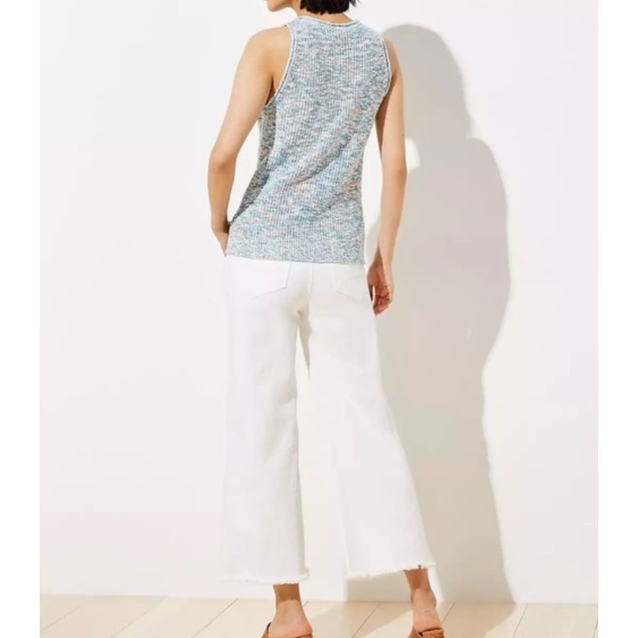 Loft Loft Multicolor Knit Tank Top Sleeveless Lightweight Size PM Size M / US 6-8 / IT 42-44 - 2 Thumbnail