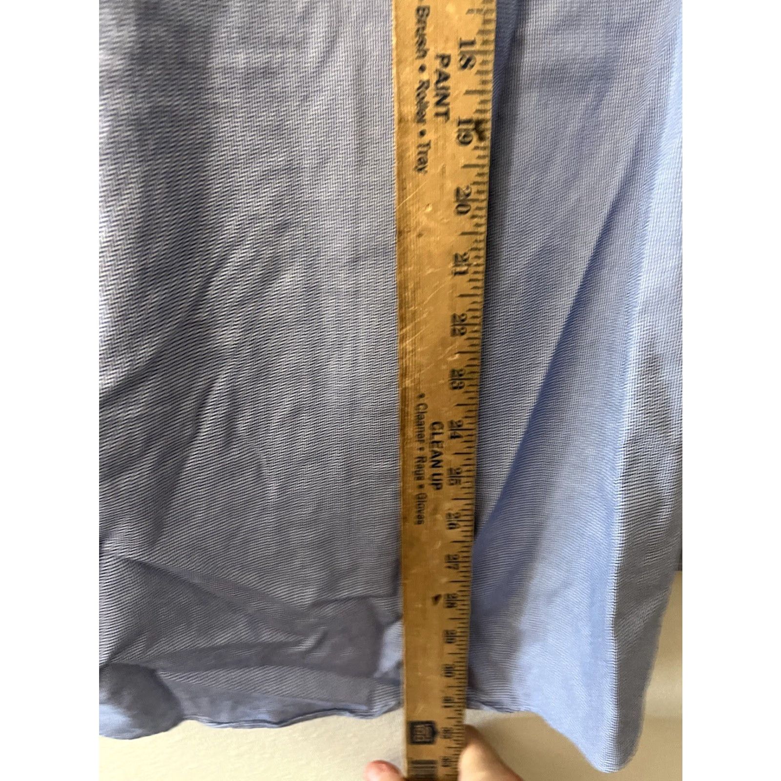Michael Kors VINTAGE Michael Kors Shirt Men Long Sleeve Non-Iron Button-Up 15.5 32/33 Blue Modern 90s Mens Size US M / EU 48-50 / 2 - 4 Thumbnail