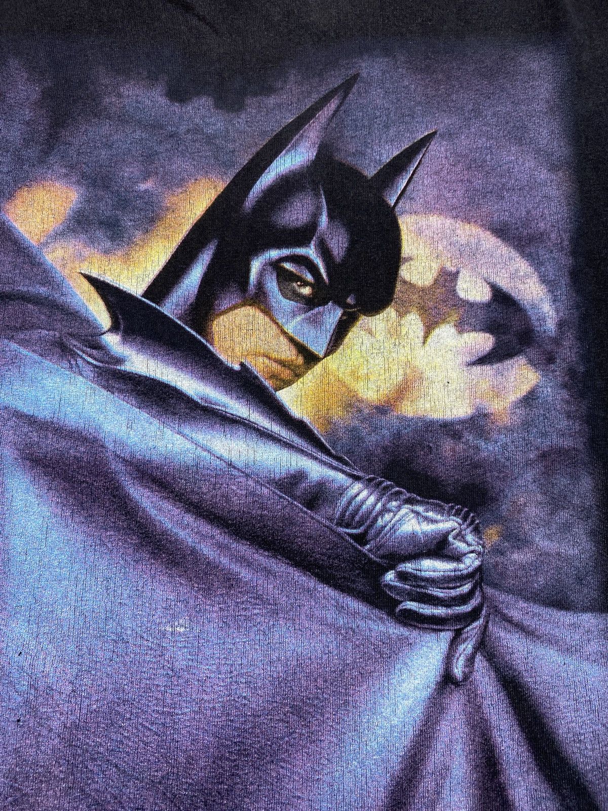 DC Comics Batman 1995 90s vintage rare tshirt forever ds comics black Size US S / EU 44-46 / 1 - 2 Thumbnail