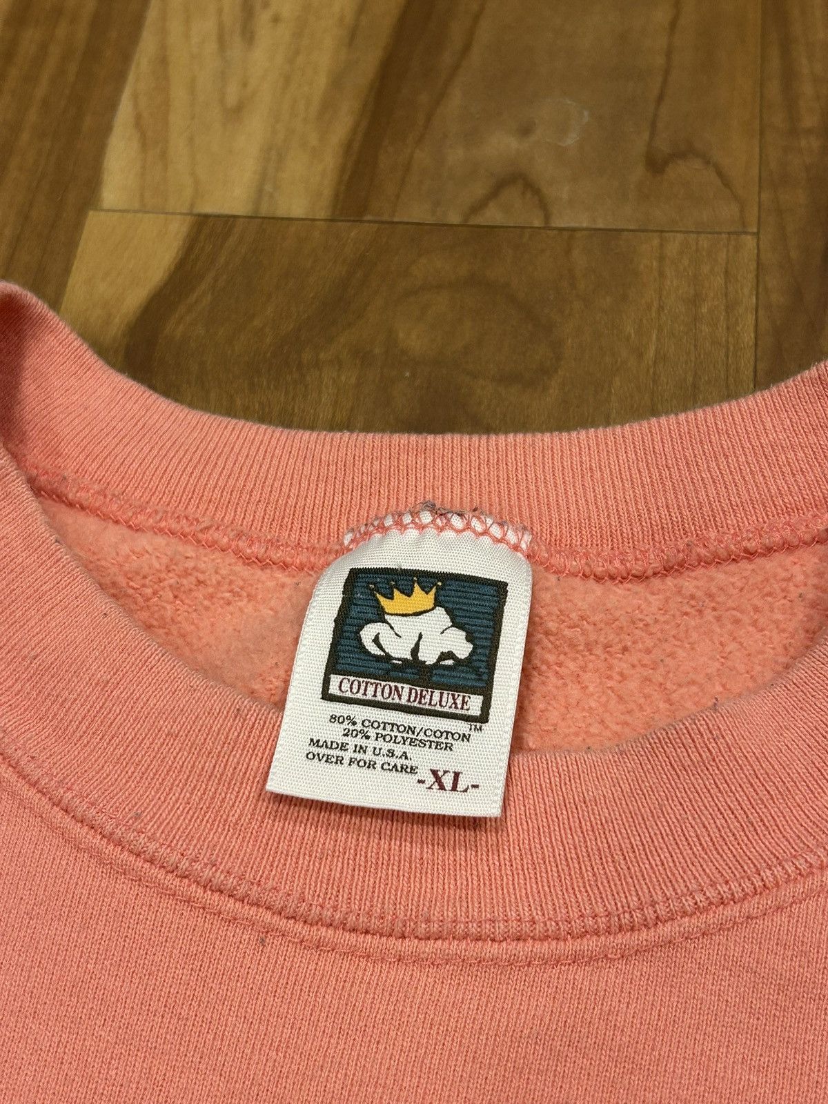 Vintage Vintage Pink Mohawk Trail Embroidered Crewneck Size US XL / EU 56 / 4 - 4 Thumbnail