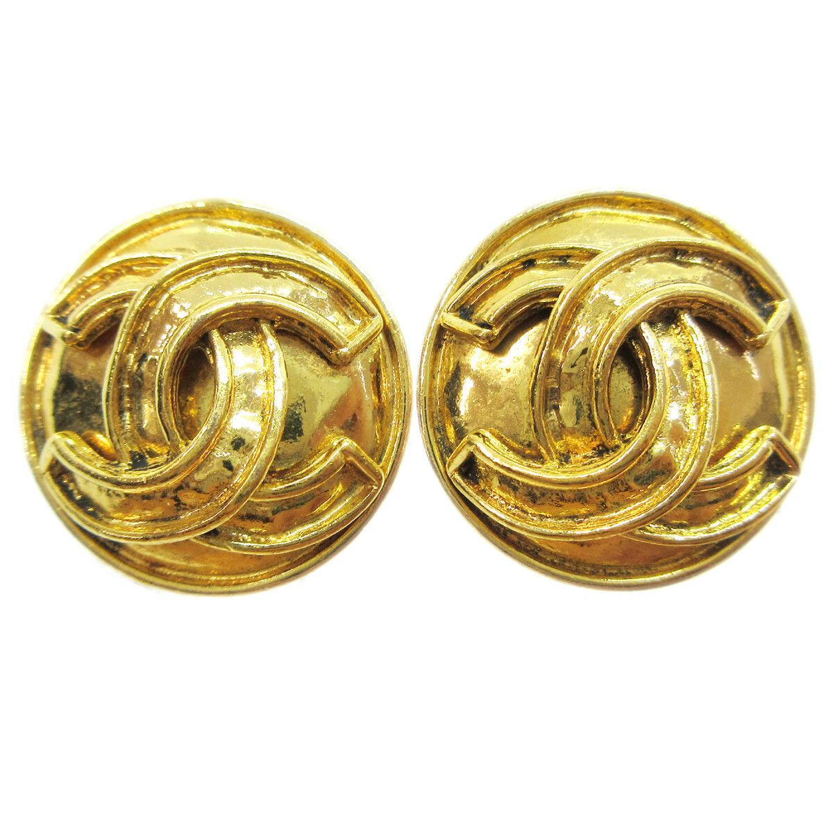 Chanel Chanel CC Button Clip-On Metal Size ONE SIZE - 1 Thumbnail