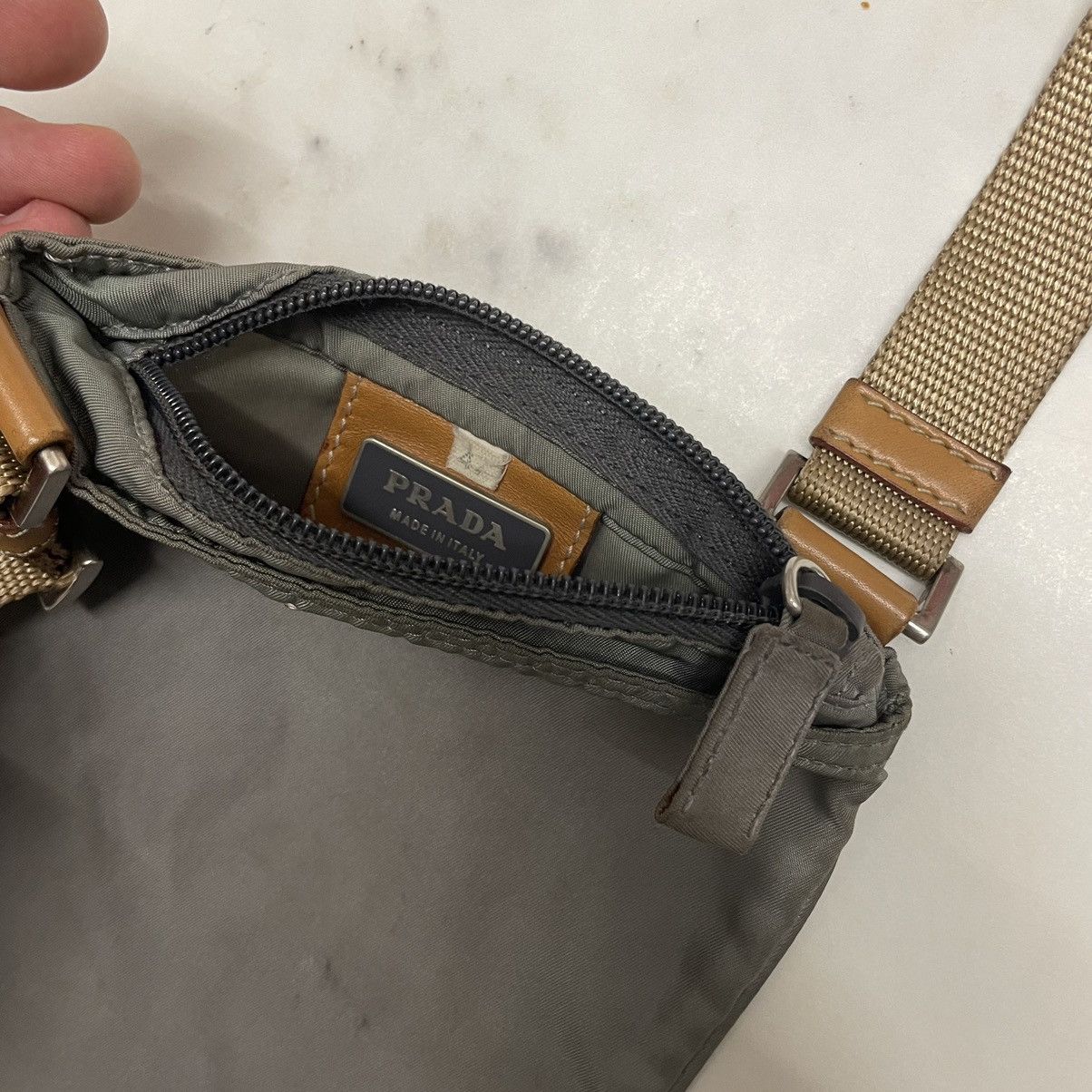 Prada early 2000s Prada nylon small cross body bag Size ONE SIZE - 6 Thumbnail