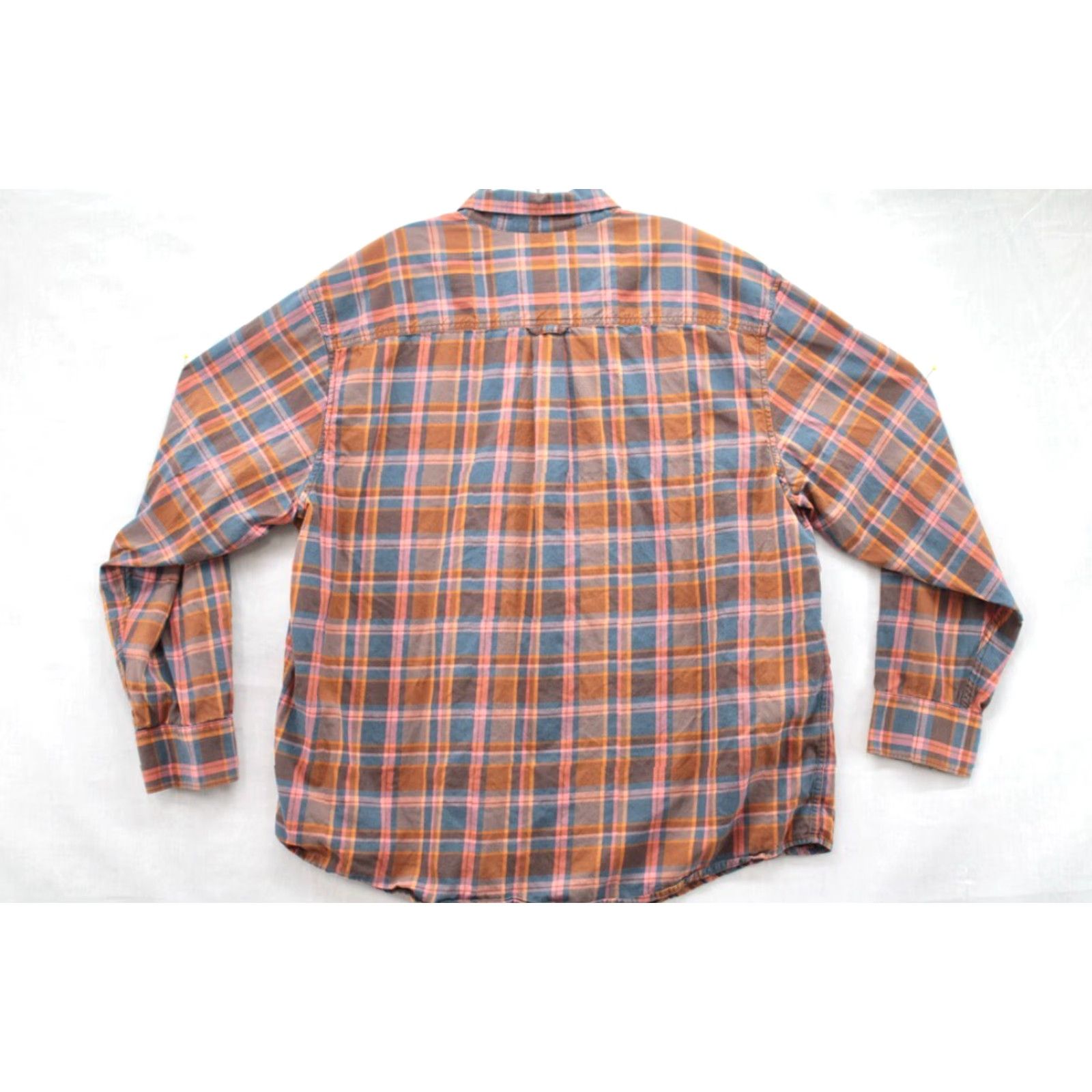 Tommy Bahama Tommy Bahama Jeans Island Craft Shirt Men's XXL Orange Plaid Modern Fit Button-Up Shirt Size US XXL / EU 58 / 5 - 3 Thumbnail