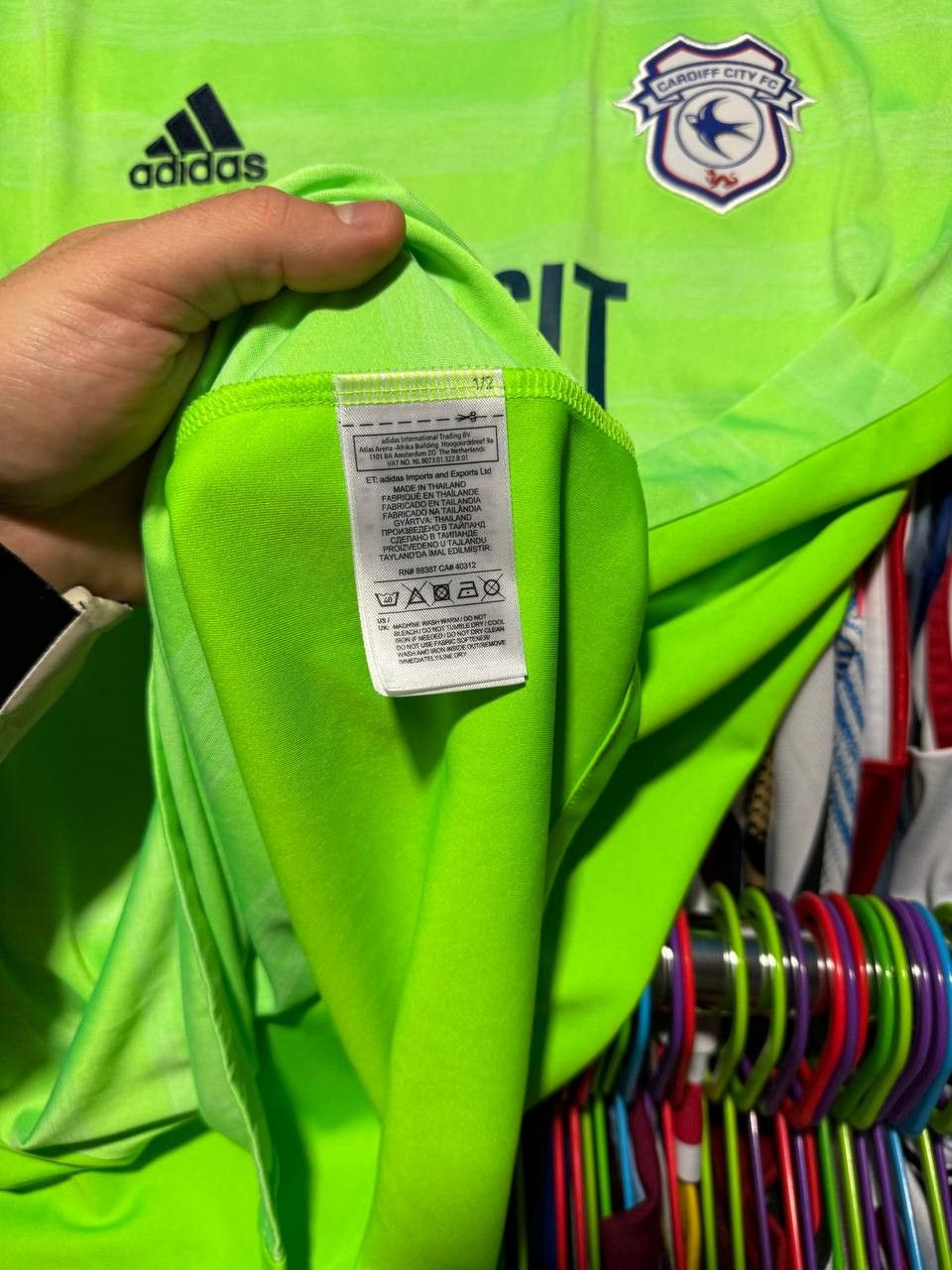 Adidas × Vintage Vintage Cardiff City 2018/19 Adidas Soccer Jersey Size US M / EU 48-50 / 2 - 16 Thumbnail