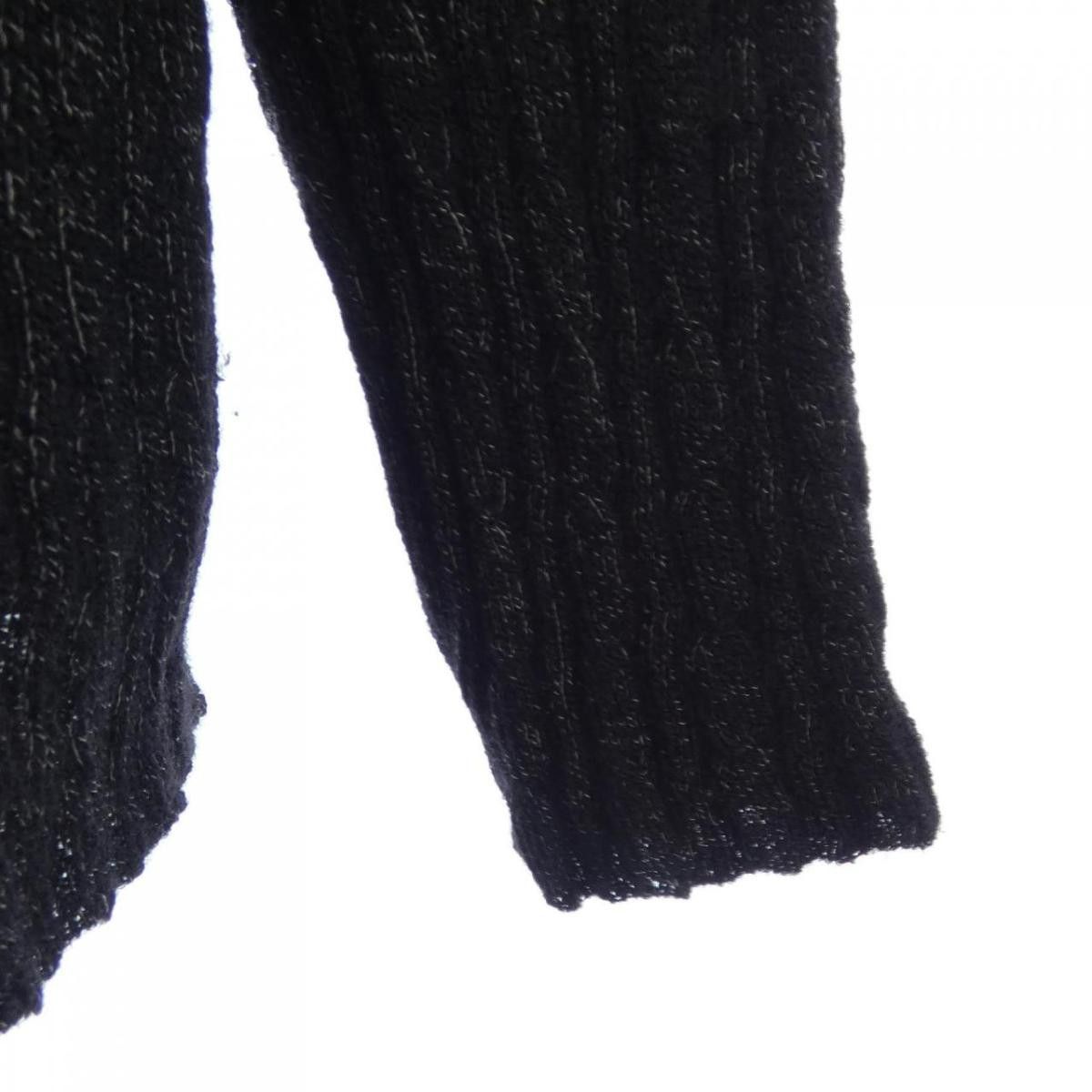 Comme des Garcons Knitwear Wool Pullover Crewneck Pullover Sweater Black Size US L / EU 52-54 / 3 - 5 Thumbnail
