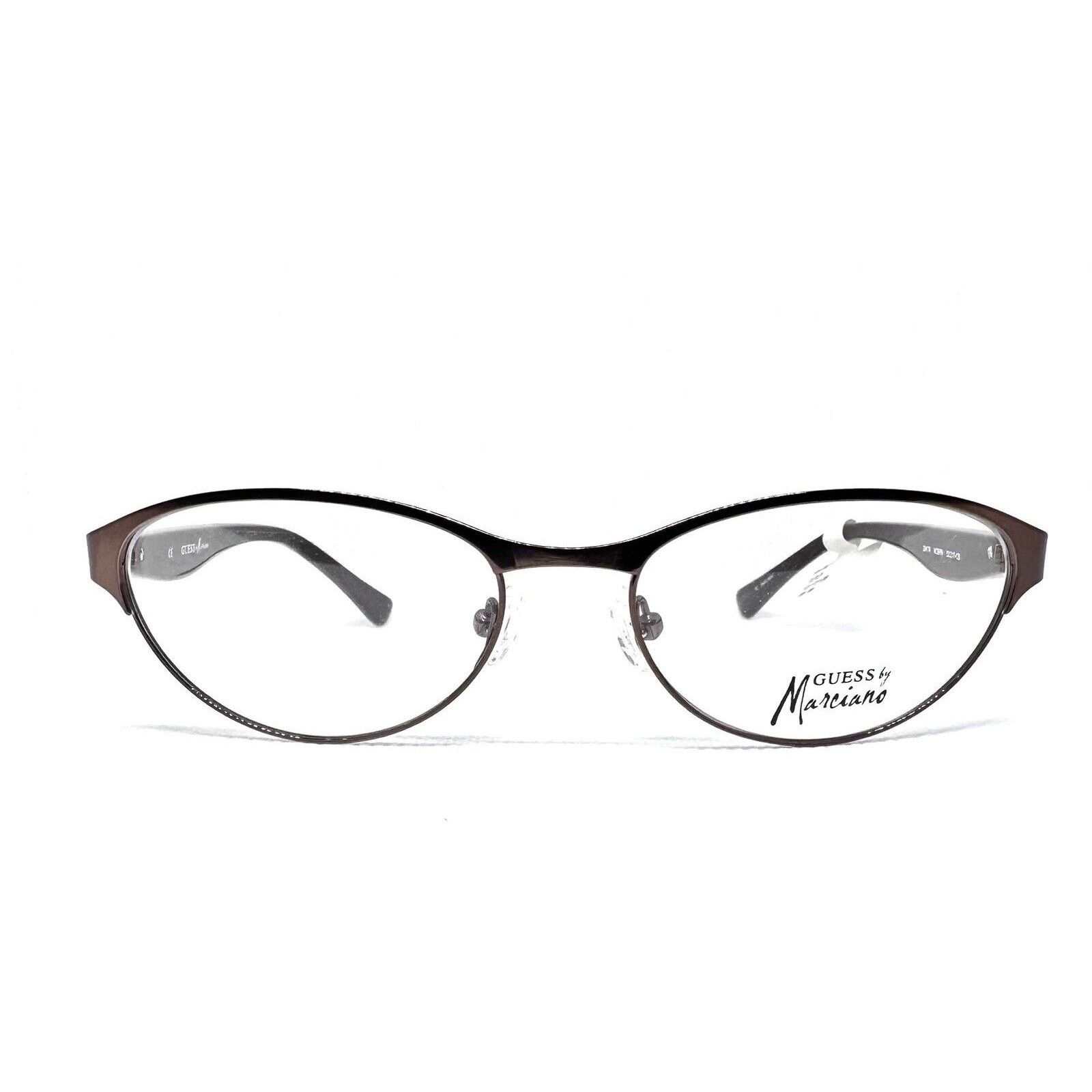 Guess GUESS BY MARCIANO GM176 MAROON BROWN EYEGLASSES FRAME 53-17 Size ONE SIZE - 1 Thumbnail