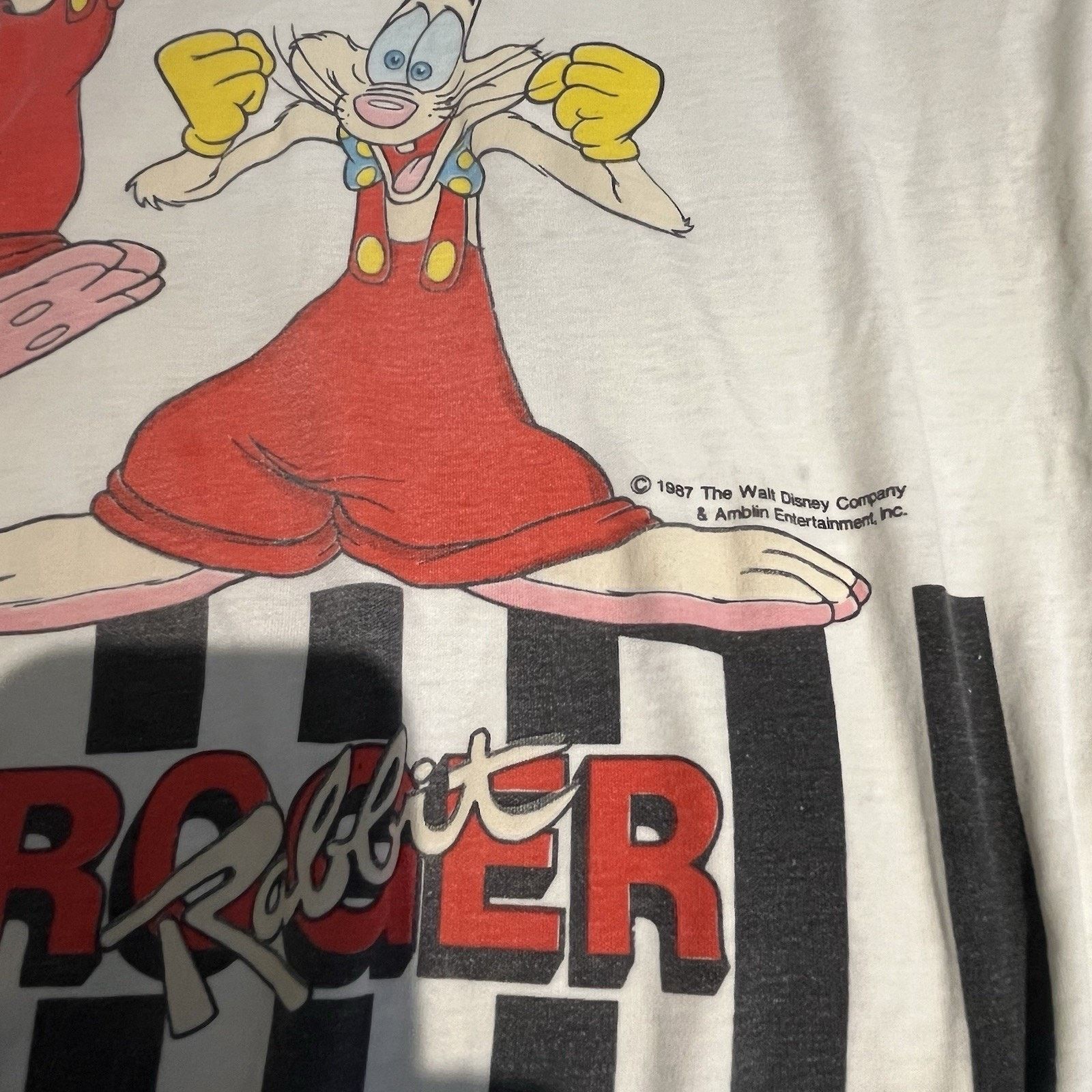 Disney VTG Disney women's L / 42 1987 Rodger shirt made in USA Size L / US 10 / IT 46 - 7 Thumbnail