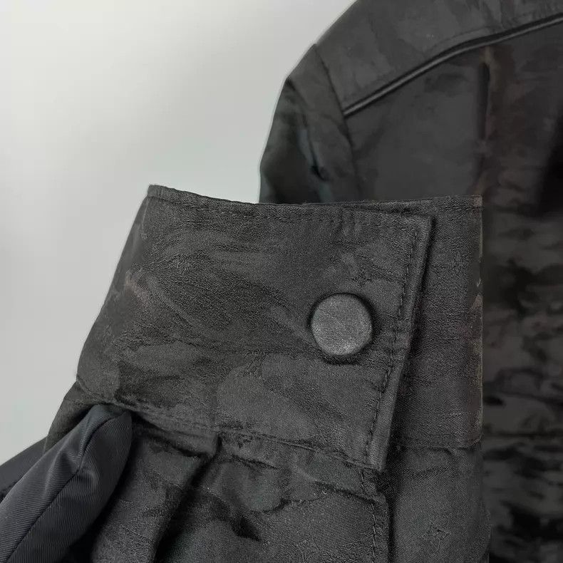 Louis Vuitton Louis Vuitton Black Dark Camo Pocket Zip Jacket Size US L / EU 52-54 / 3 - 5 Thumbnail