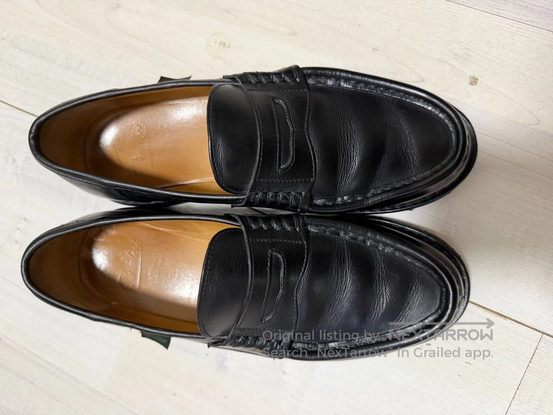 Paraboot Paraboot Reims Black Loafer Shoes. Size US 9.5 / EU 42-43 - 3 Thumbnail