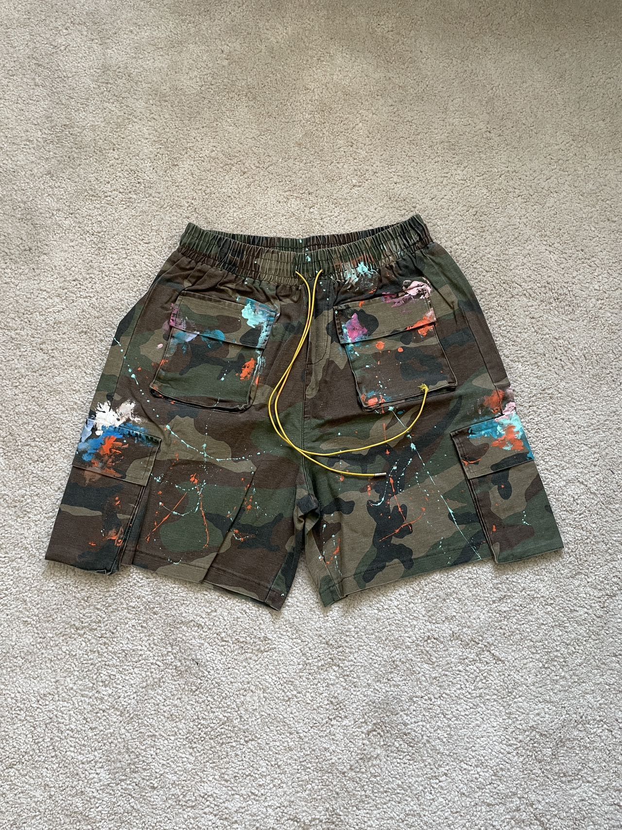 image of Sssaint Louis Camouflage Shorts, Men's (Size 32)