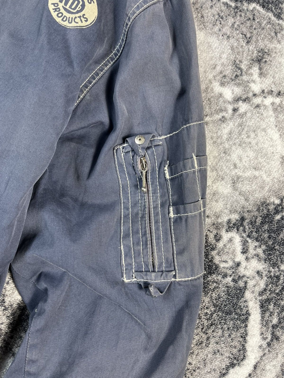 Diesel Vintage Diesel Distressed Faded Jacket Y2K Workwear Style Size US S / EU 44-46 / 1 - 3 Thumbnail