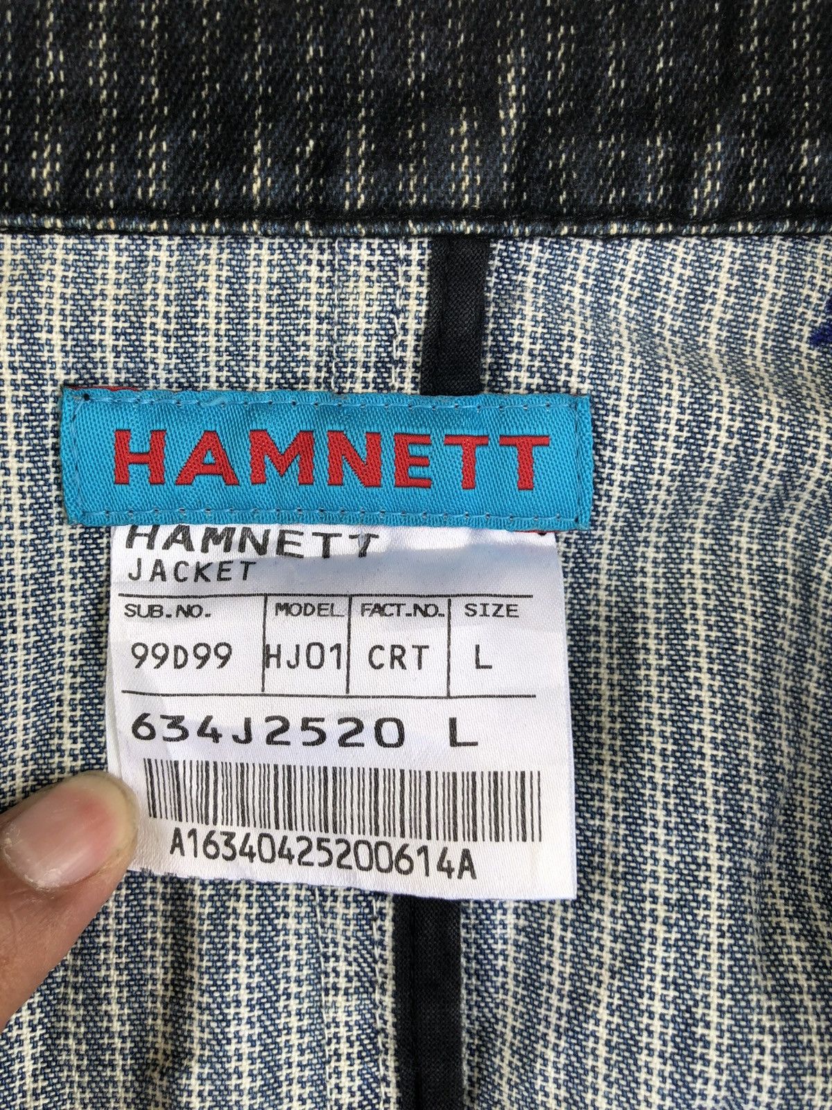 Katharine Hamnett London Katharine Hamnett London Jacket Hickory Stripe Size US M / EU 48-50 / 2 - 21 Thumbnail