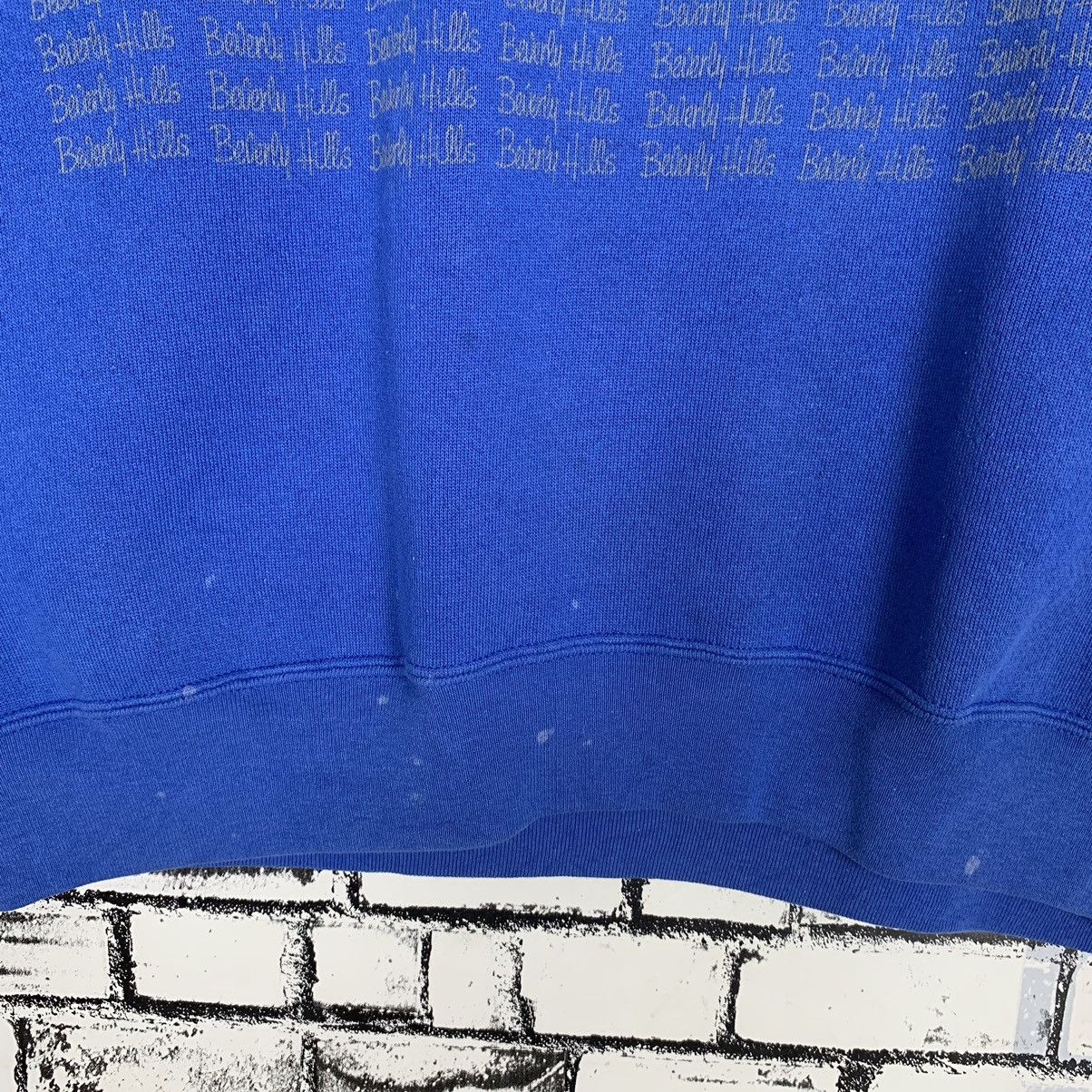 Other Vintage Beverly Hills Big Print Sweatshirt Crewneck Size US XL / EU 56 / 4 - 4 Thumbnail