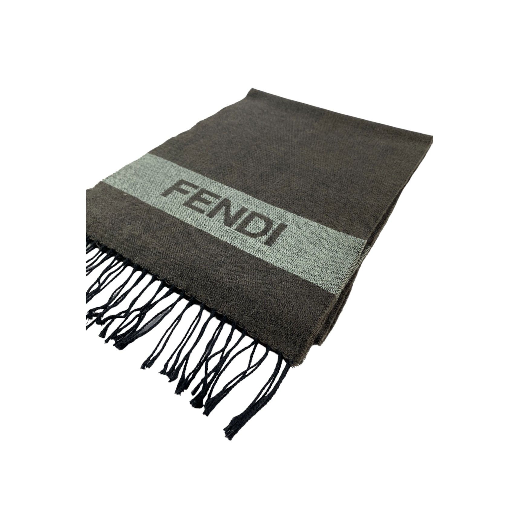Fendi × Vintage Fendi Scarf / Muffler / Neckwear - WW1069 Size ONE SIZE - 3 Thumbnail