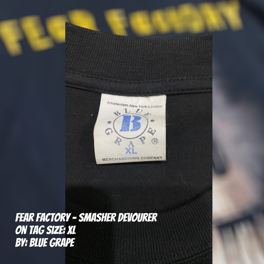 Band Tees Fear Factory - Smasher Devourer Band Tee Size US XL / EU 56 / 4 - 3 Thumbnail