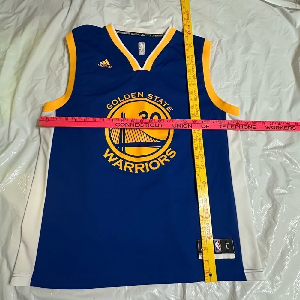 Adidas Steph Curry #30 Golden State Warriors Adidas NBA Basketball Size US L / EU 52-54 / 3 - 8 Thumbnail