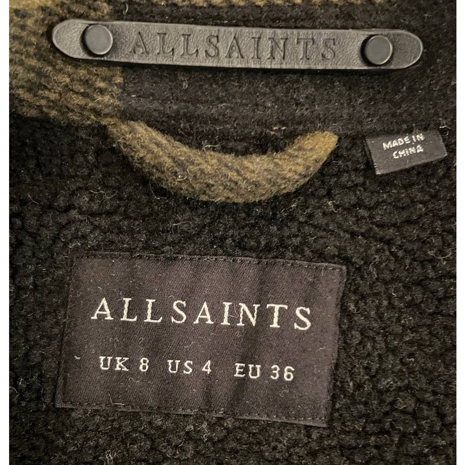 Allsaints ALLSAINTS Women's Luella Check Jacket Size US/4 Size S / US 4 / IT 40 - 7 Thumbnail
