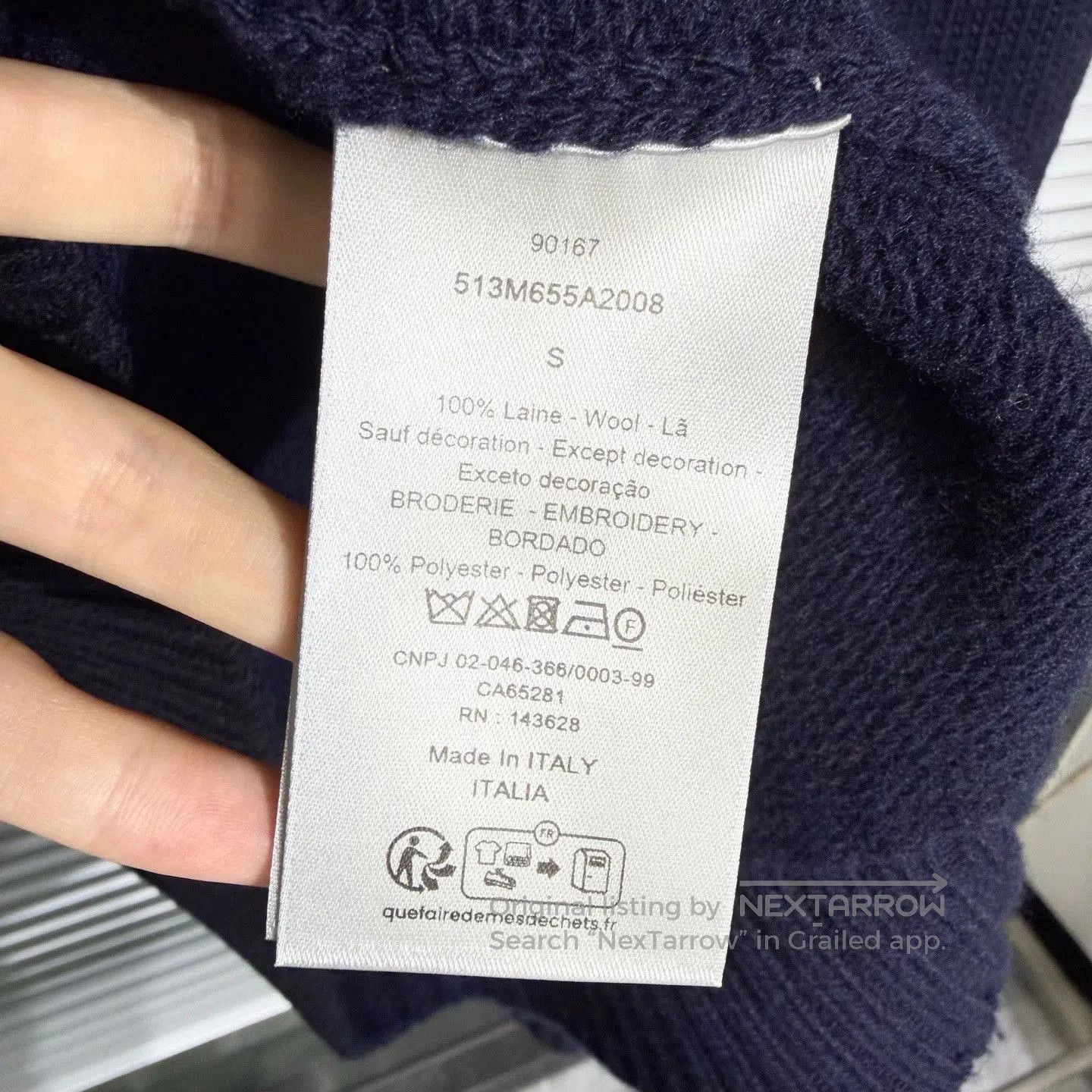 Dior DIOR Year of the Snake Limited Knit Sweater. Size US S / EU 44-46 / 1 - 4 Thumbnail