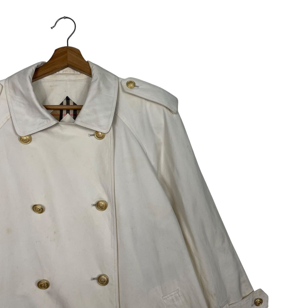 Burberry Burberrys Double Breasted Trench Coat Size M / US 6-8 / IT 42-44 - 6 Thumbnail